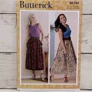 ⭐️5 for $28⭐️ Butterick B6749 Sewing Patterns PLUS SIZE UNCUT